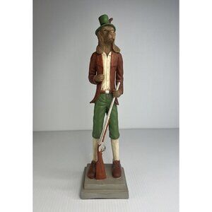 Sterling Industries Huntsman Hound Dog Hunting Figurine 15” Antique New RARE